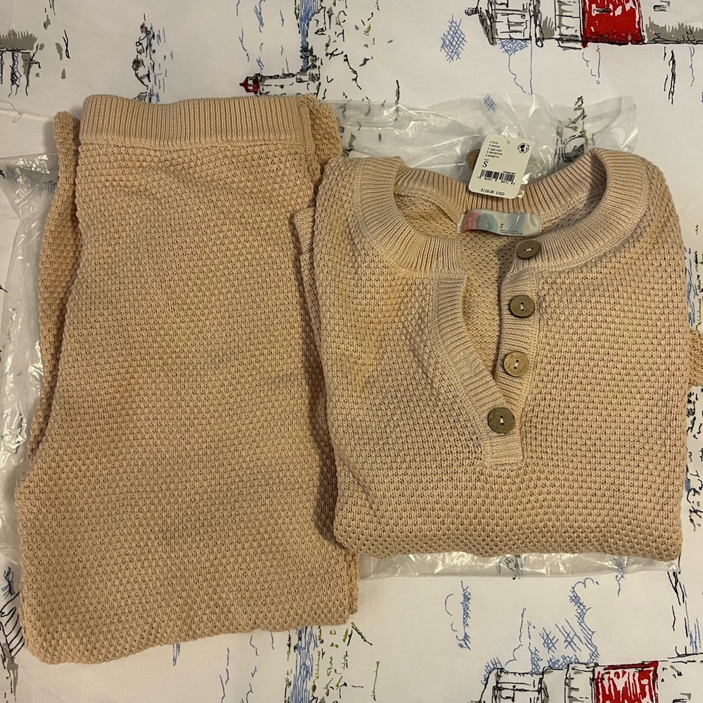 Free people hailee sweater set
